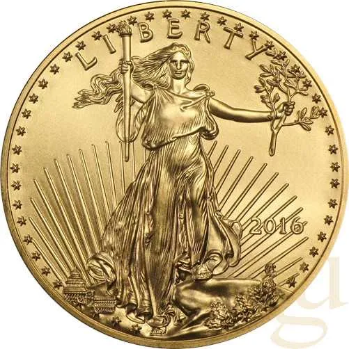 1 Unze Goldmünze American Eagle 2016