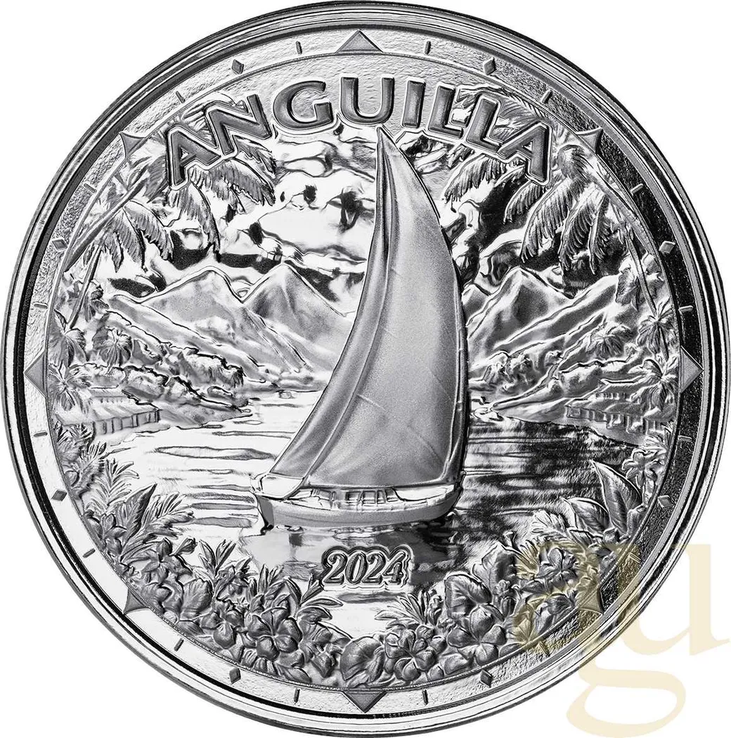 1 Unze Silbermünze EC8 Anguilla - Regatta 2024
