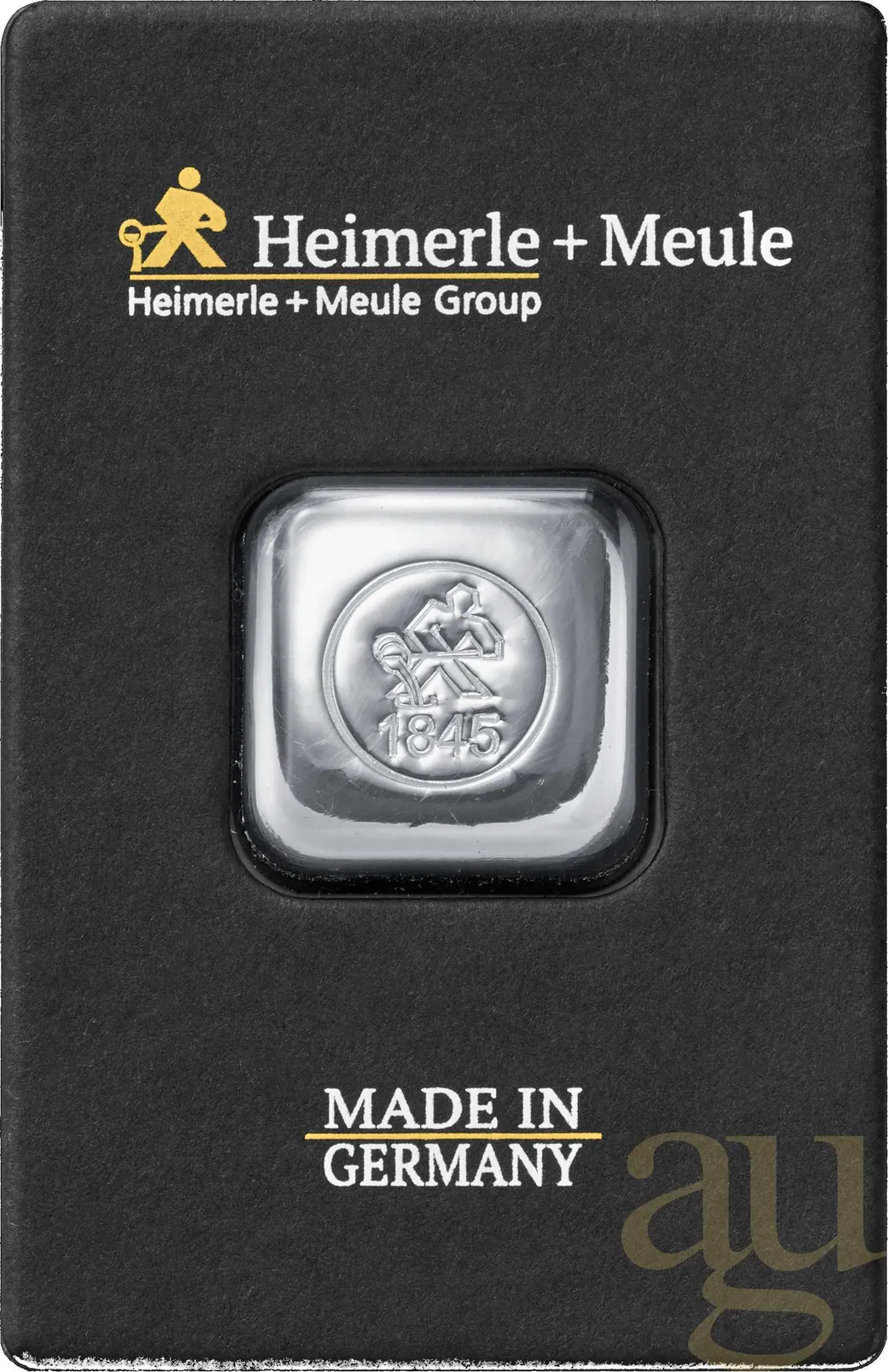 31,1 Gramm Silberbarren Heimerle + Meule Gussbarren