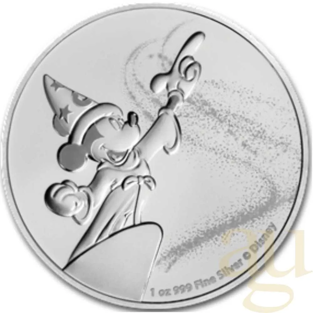 1 Unze Silbermünze Niue Mickey Mouse - Fantasia 2019