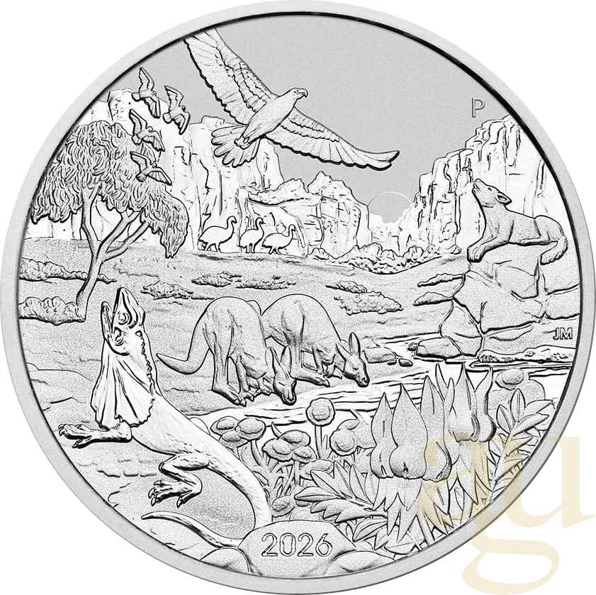 1 Unze Silbermünze Wonders of Australia - The Outback 2026