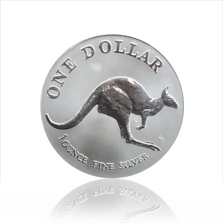 1 Unze Silbermünze Australien Känguru 1993 (RAM)