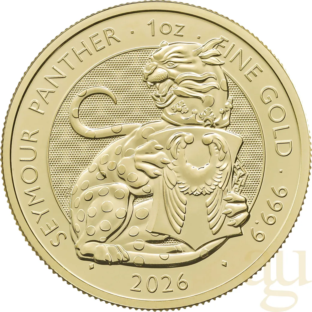 1 Unze Goldmünze Tudor Beasts Seymour Panther 2026