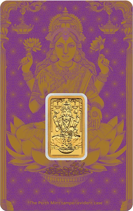 5 Gramm Goldbarren Perth Mint - Lakshmi
