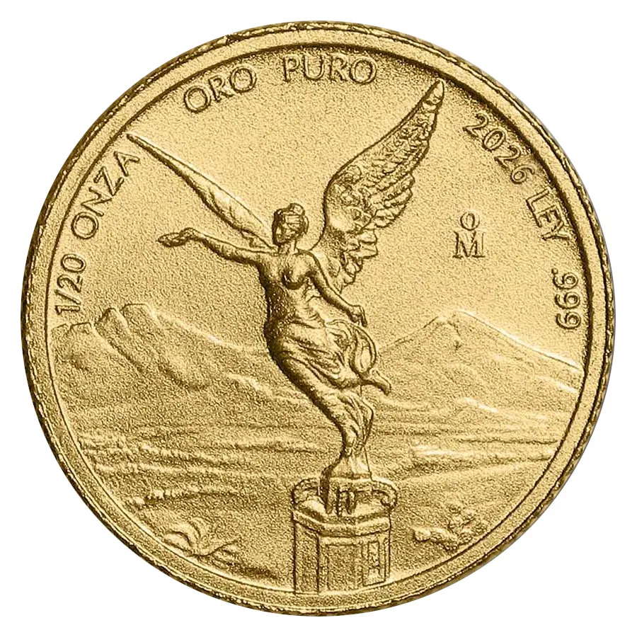 1/20 Unze Goldmünze Mexiko Libertad 2026