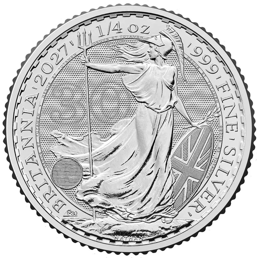 1/4 Unze Silbermünze Britannia 2027