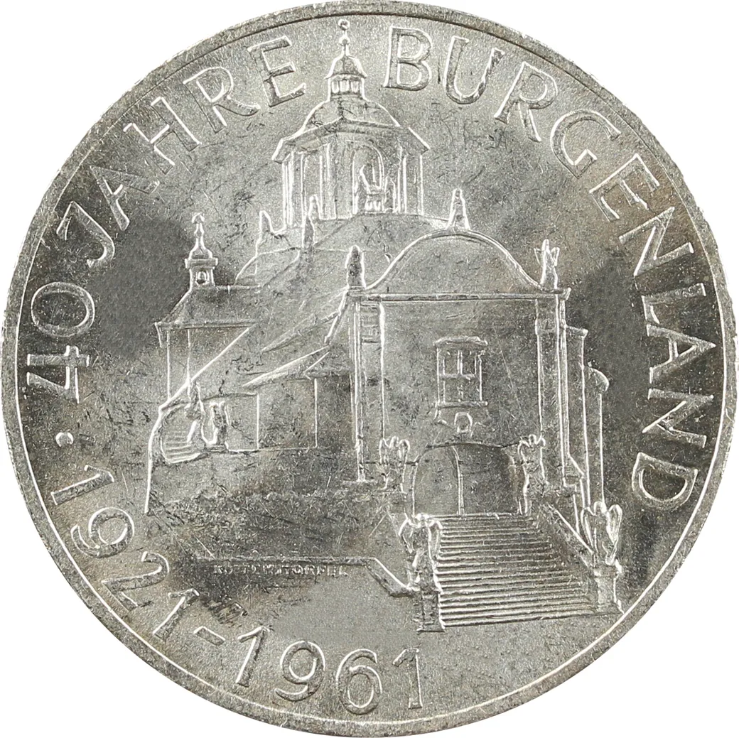 25 Schilling Silbermünze Republik Österreich