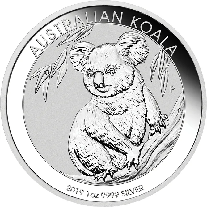 1 Unze Silbermünze Australien Koala 2019