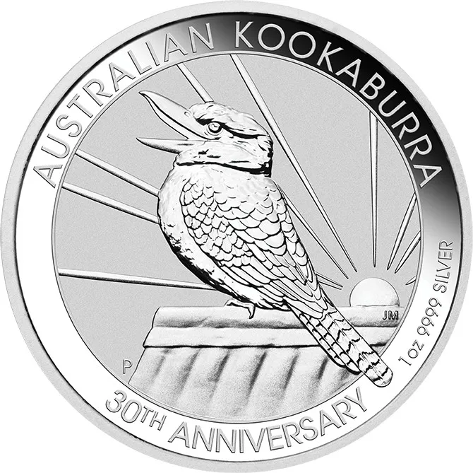 1 Unze Silbermünze Australien Kookaburra 2020
