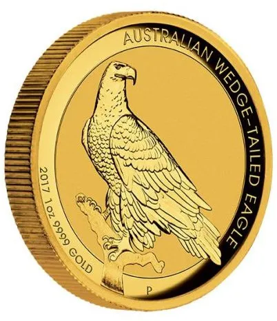 1 Unze Goldmünze Australien Wedge Tailed Eagle 2016 - High Relief