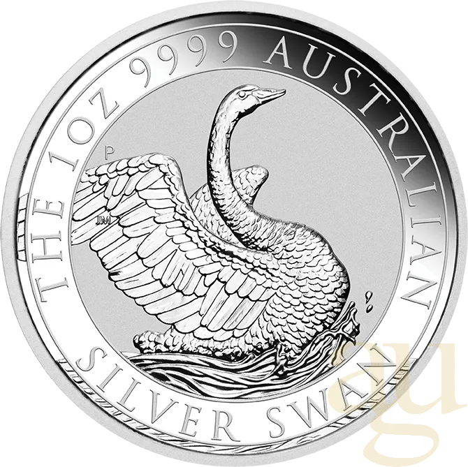 1 Unze Silbermünze Australien Schwan 2020