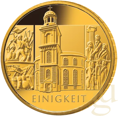 2 × 1/2 Unze Goldmünze - 100 Euro Deutschland gemischt