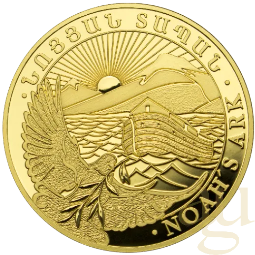 1 Unze Goldmünze Arche Noah 2020