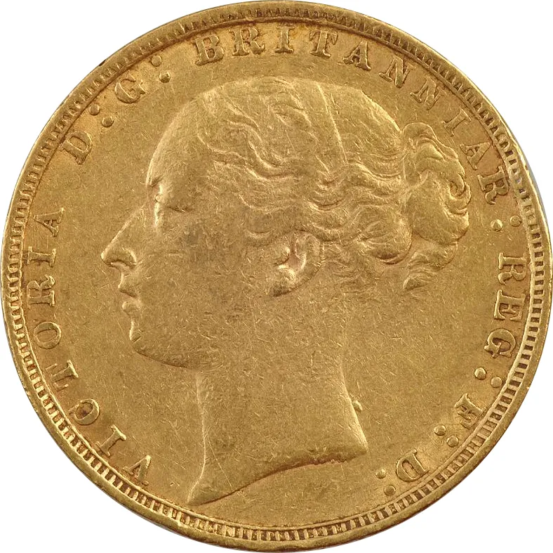 1 Pfund Goldmünze Sovereign Victoria Jugend