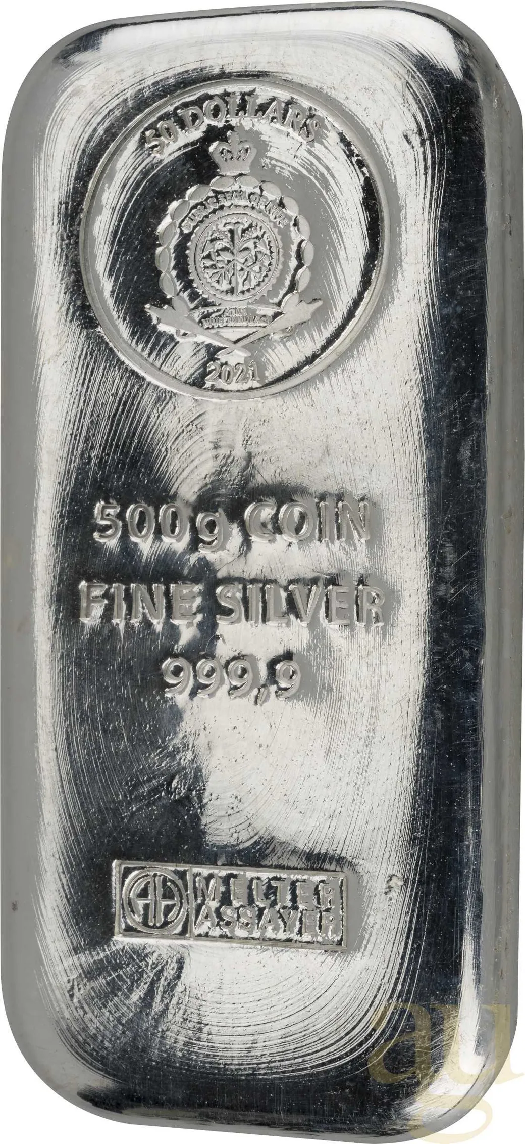 500 Gramm Silber Argor Heraeus Niue Münzbarren