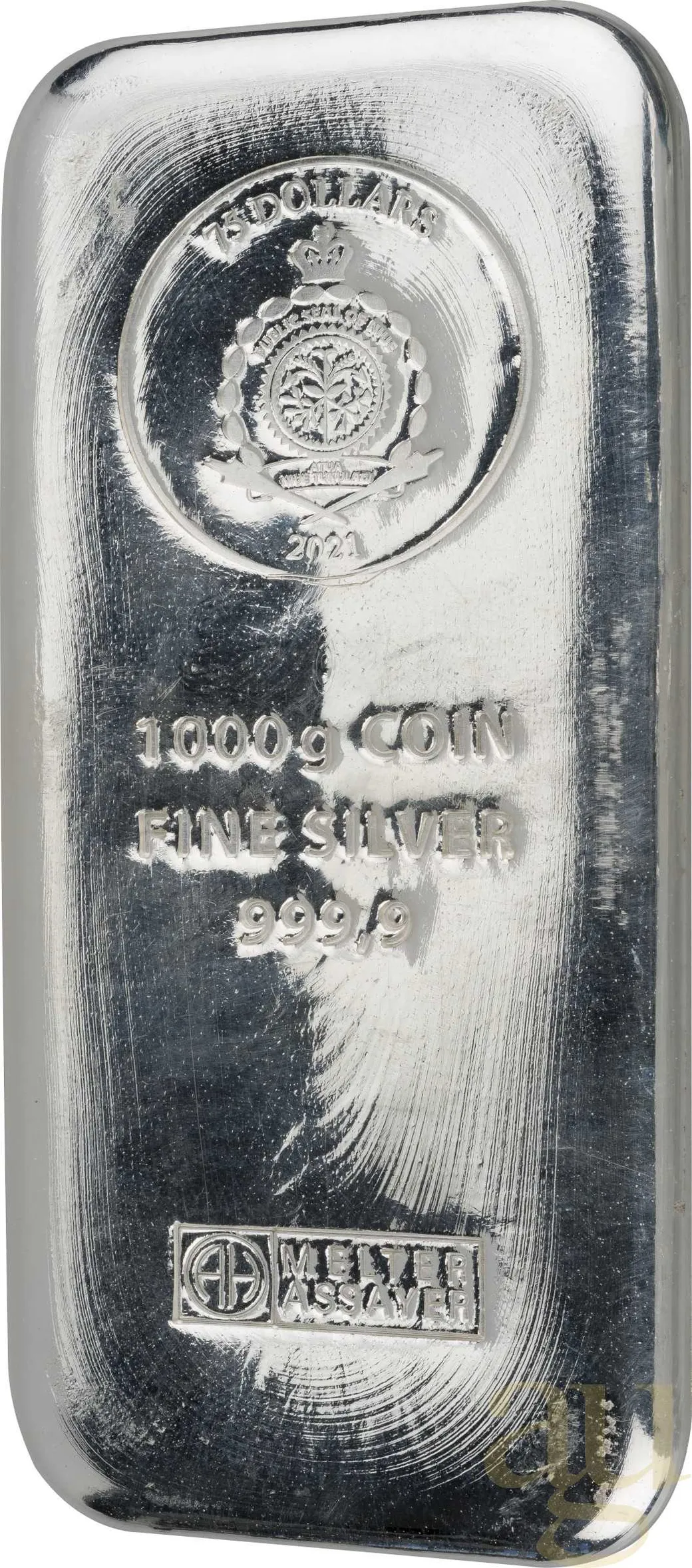 1 Kilogramm Silber Argor Heraeus Niue Münzbarren