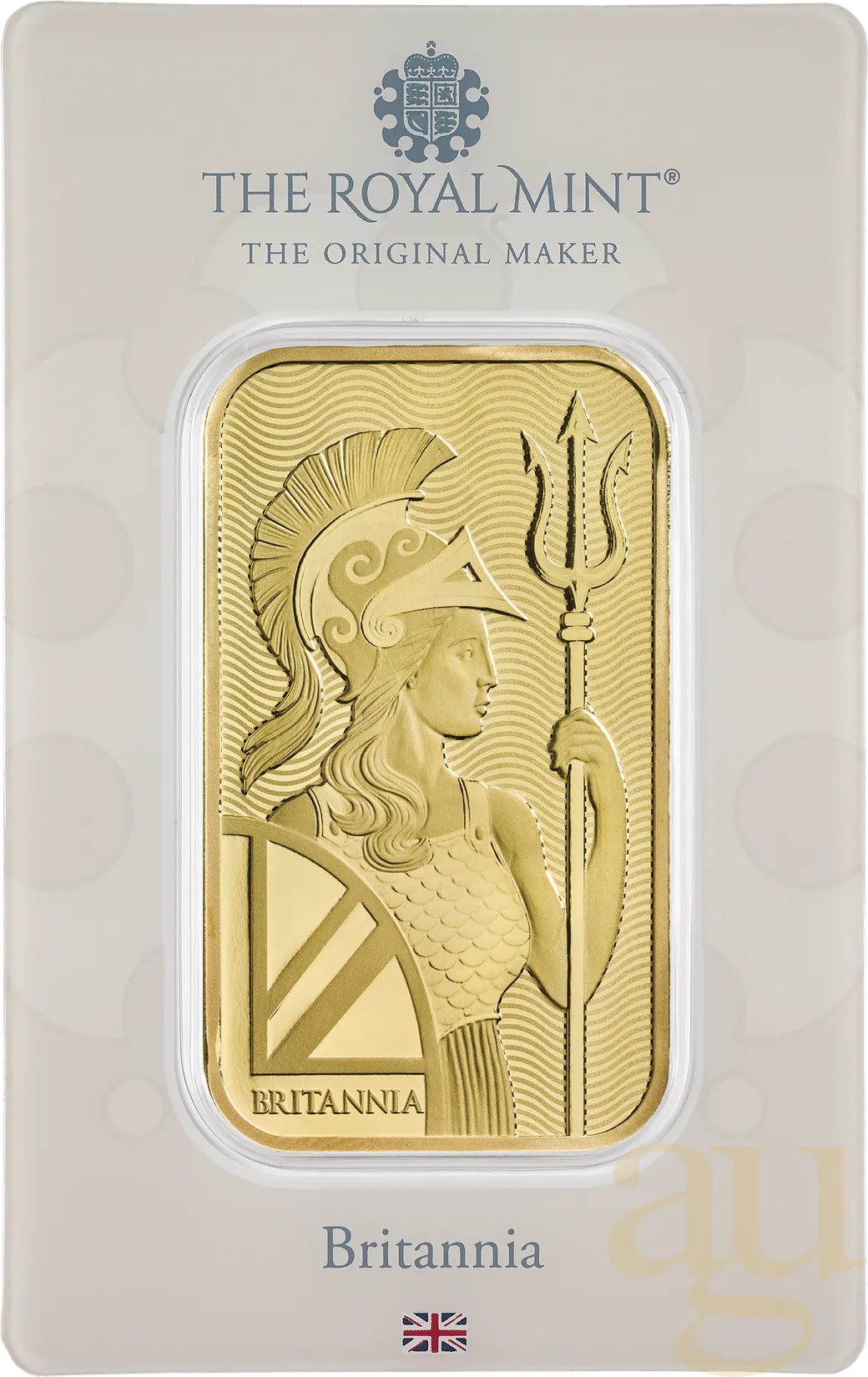 31,1 Gramm Goldbarren The Royal Mint - Britannia