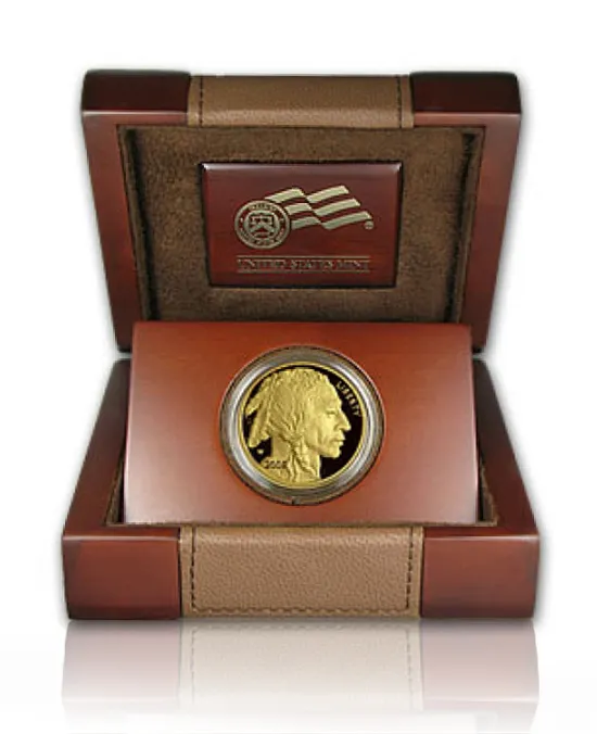1 Unze Goldmünze American Buffalo 2009 polierte Platte