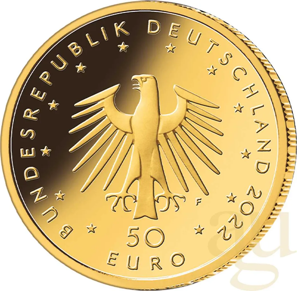 50 Euro Goldmünze gemischt