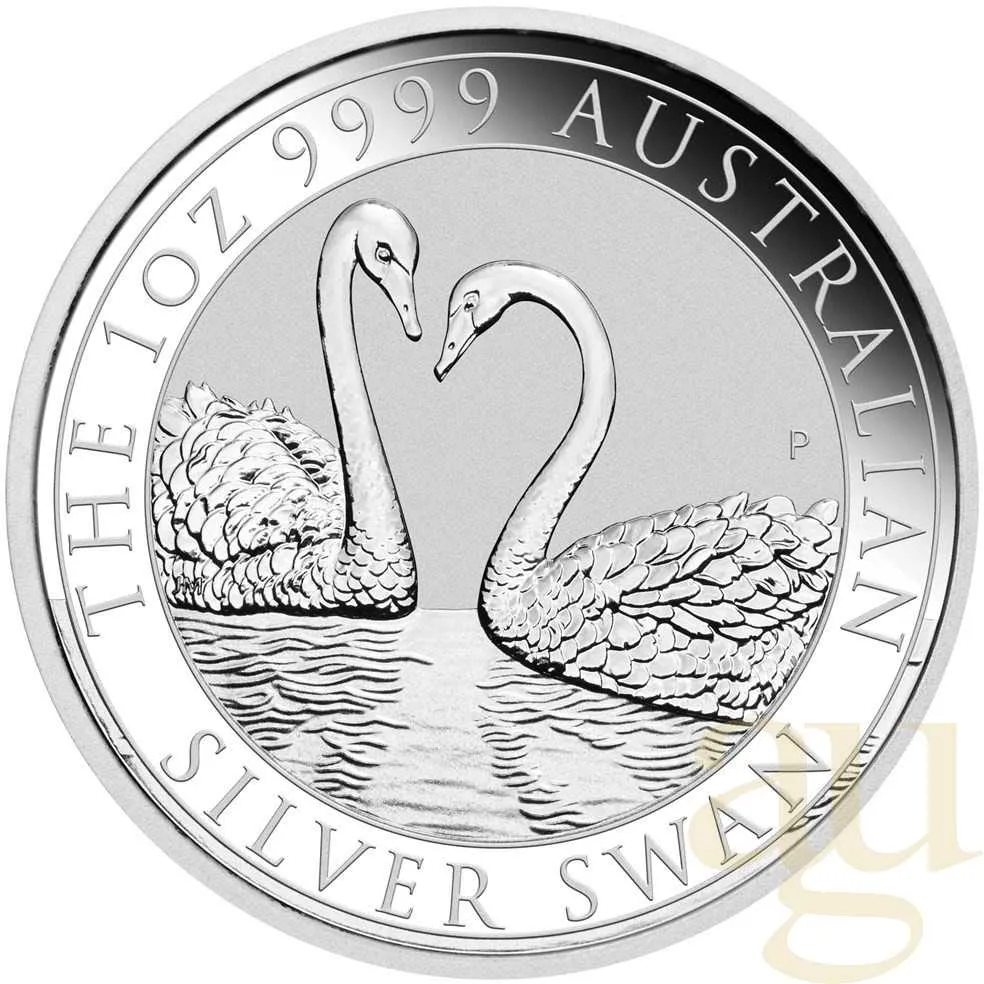 1 Unze Silbermünze Australien Schwan 2022