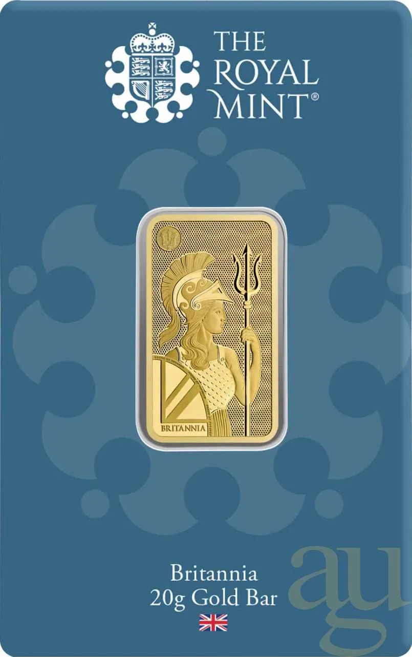 20 Gramm Goldbarren The Royal Mint - Britannia