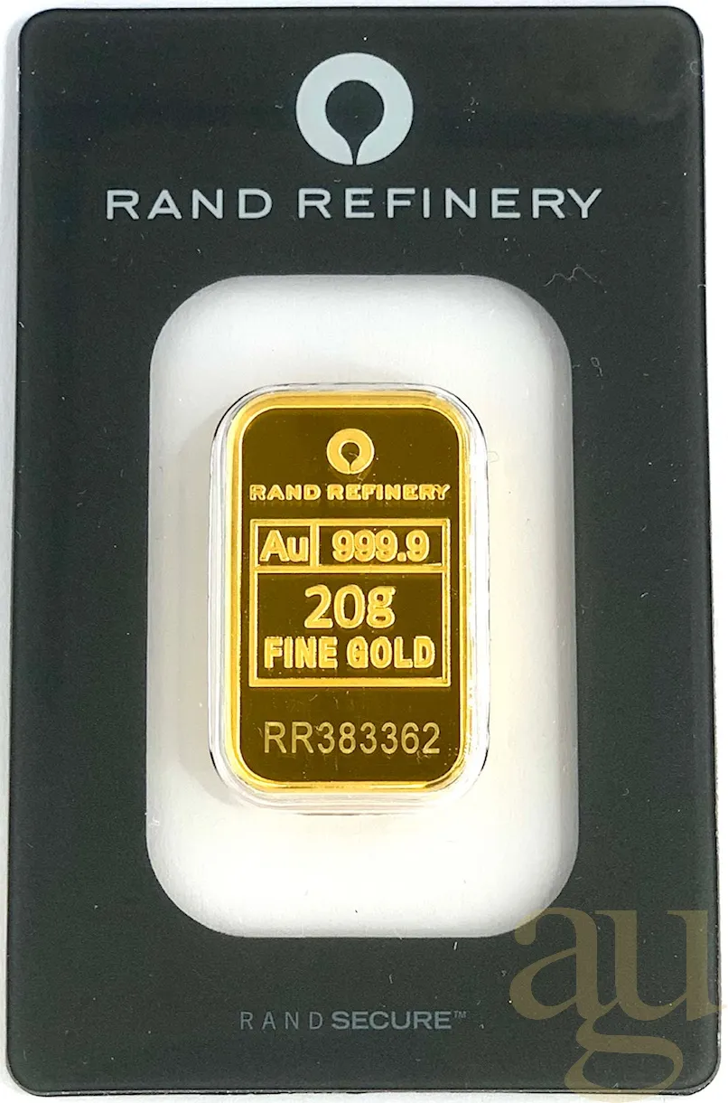 20 Gramm Goldbarren Rand Refinery - Mirage