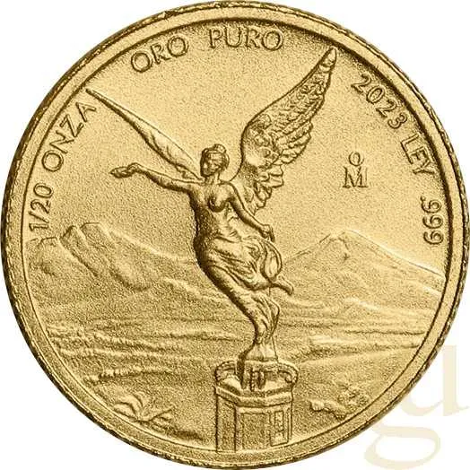 1/20 Unze Goldmünze Mexiko Libertad 2023