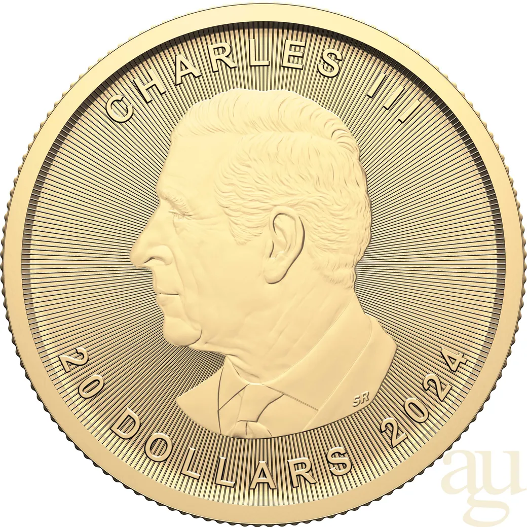 1/20 Unze Goldmünze Maple Leaf 2024