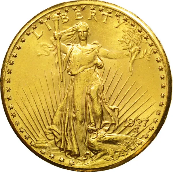 20$ Goldmünze Double Eagle Saint Gaudens - Statue