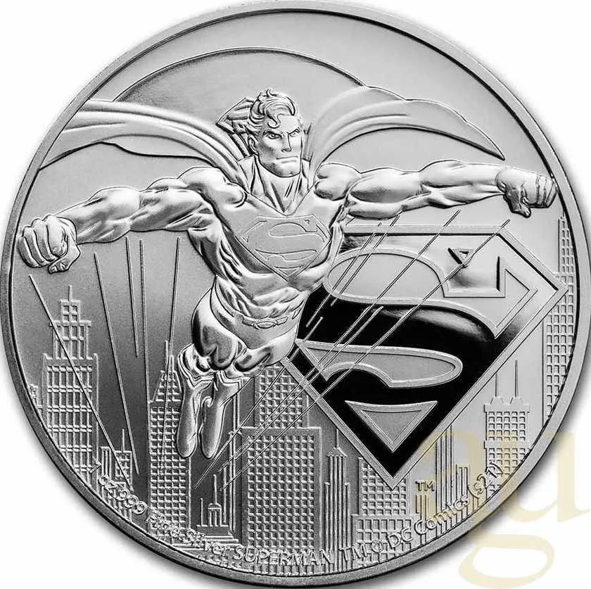 1 Unze Silbermünze Niue - DC Comics Superman 2021