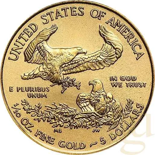 1/10 Unze Goldmünze American Eagle 2021 - Type 1