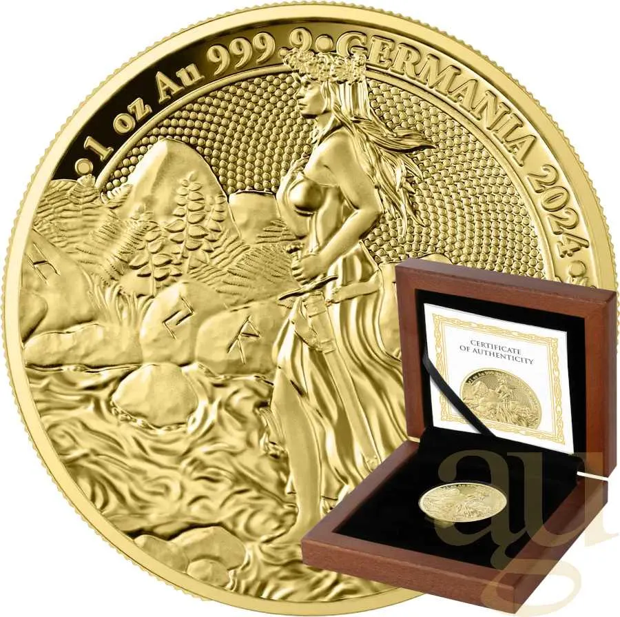 1 Unze Goldmünze Germania 2024 proof