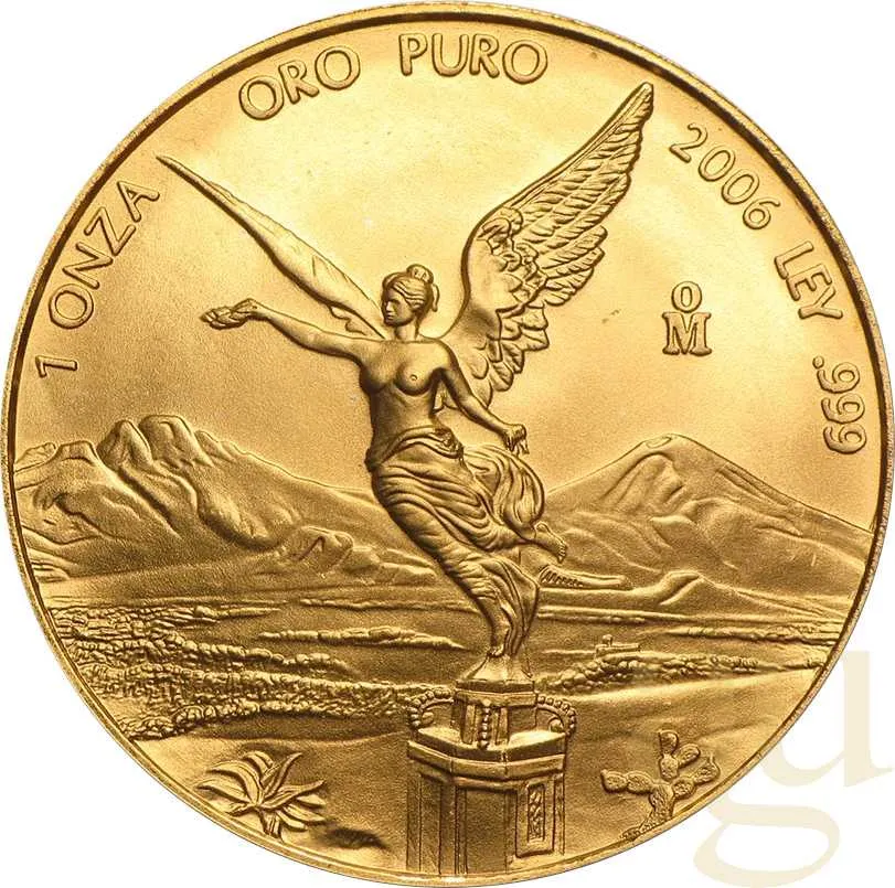 1 Unze Goldmünze Mexiko Libertad 2006