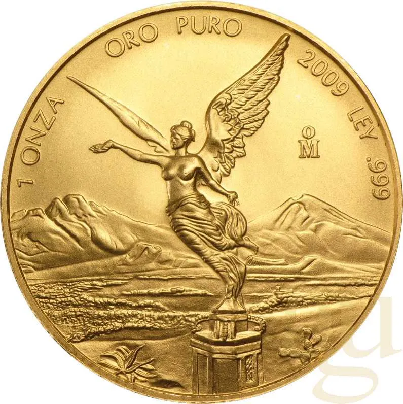 1 Unze Goldmünze Mexiko Libertad 2009