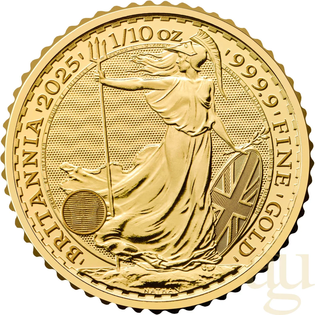 1/10 Unze Goldmünze Britannia 2025
