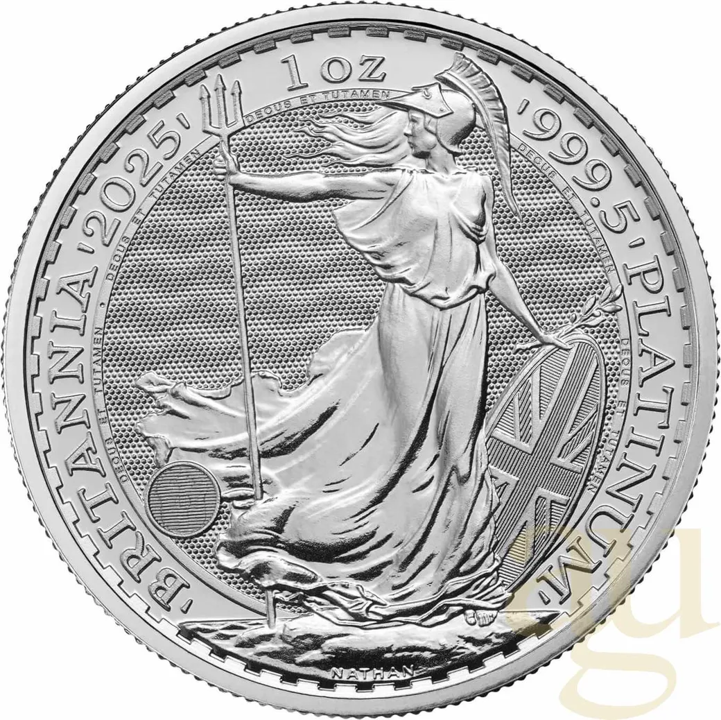 1 Unze Platinmünze Britannia 2025