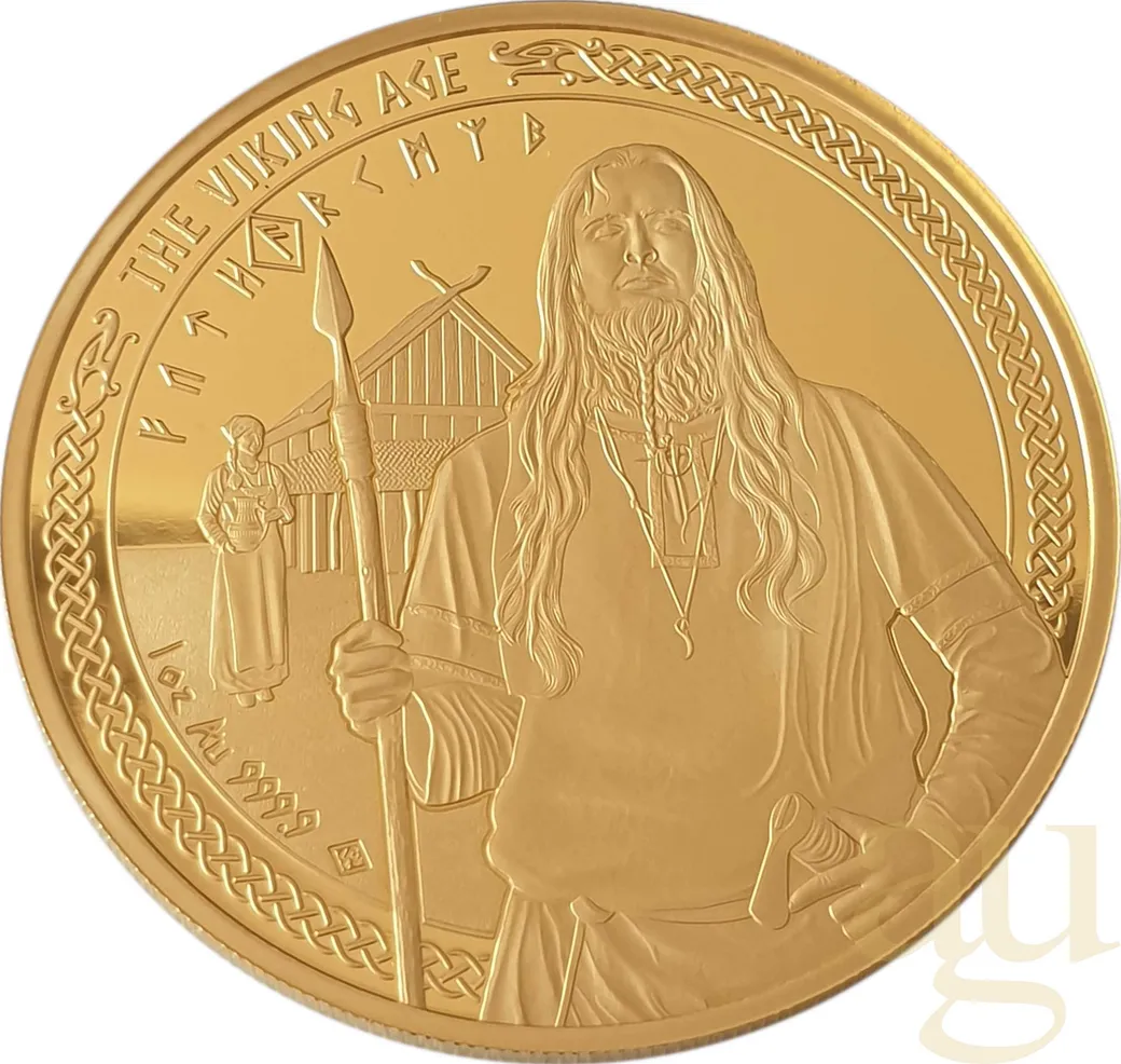 1 Unze Goldmünze The Viking Age - Stabilität 2024