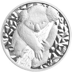 1 Unze Silbermünze Australien Koala 2007