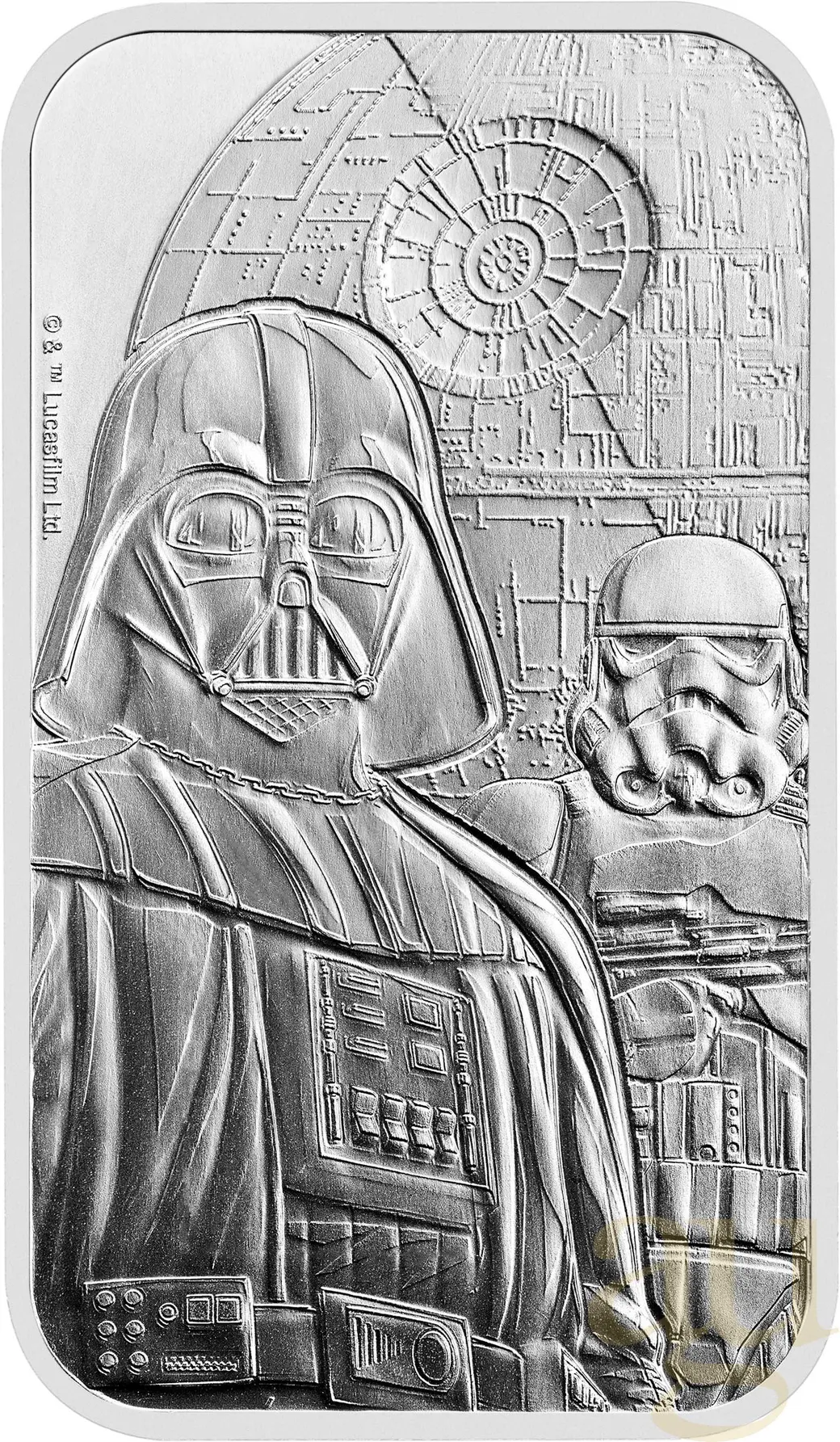 31,1 Gramm Silberbarren The Royal Mint - Star Wars - Dark Side