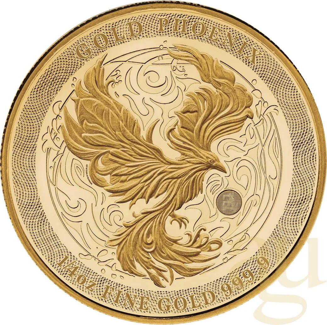1/4 Unze Goldmünze Niue Phoenix 2025