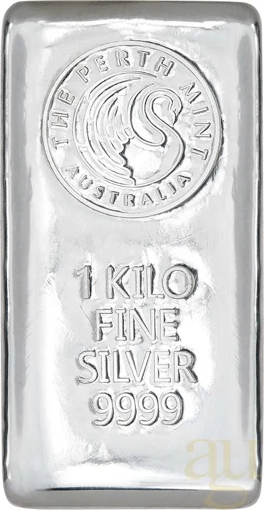 1 Kilogramm Silberbarren Perth Mint