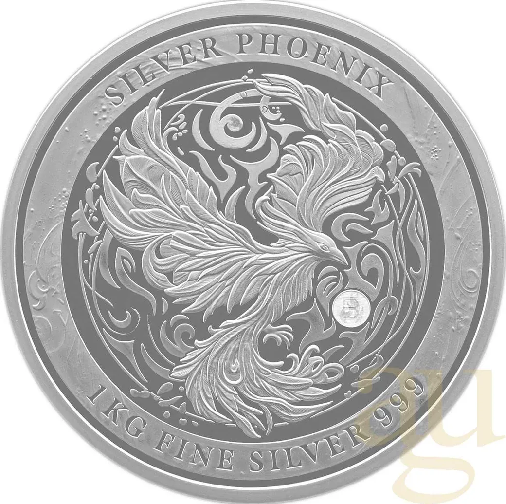 1 Kilogramm Silbermünze Niue Phoenix 2024
