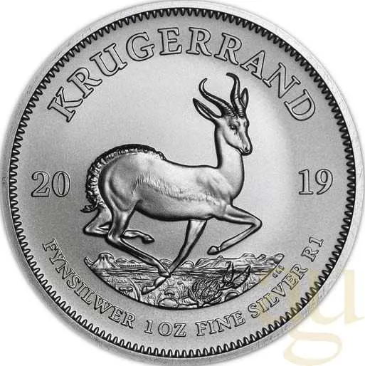 1 Unze Silbermünze Krügerrand 2019