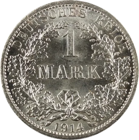 1 Mark Silbermünze Kaiserreich