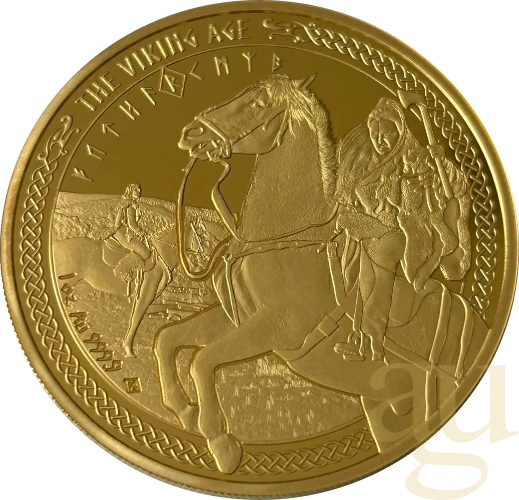 1 Unze Goldmünze The Viking Age - Reise 2025