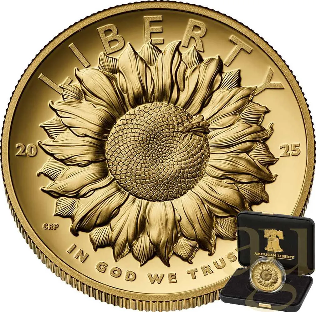 1 Unze Goldmünze American Liberty 2025 High Relief - polierte Platte