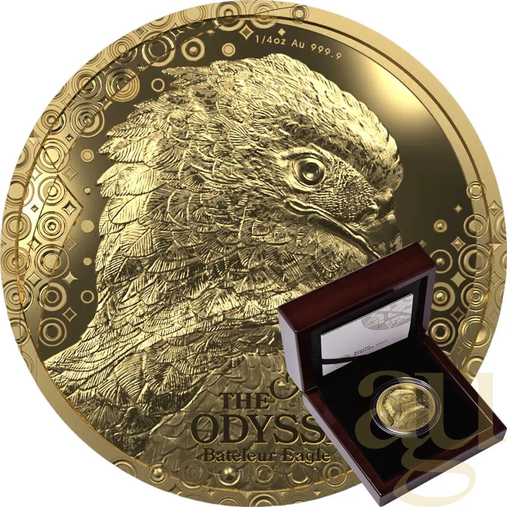 1 Unze Goldmünze Südafrika Odyssey of the Sky Bateleur Eagle 2025