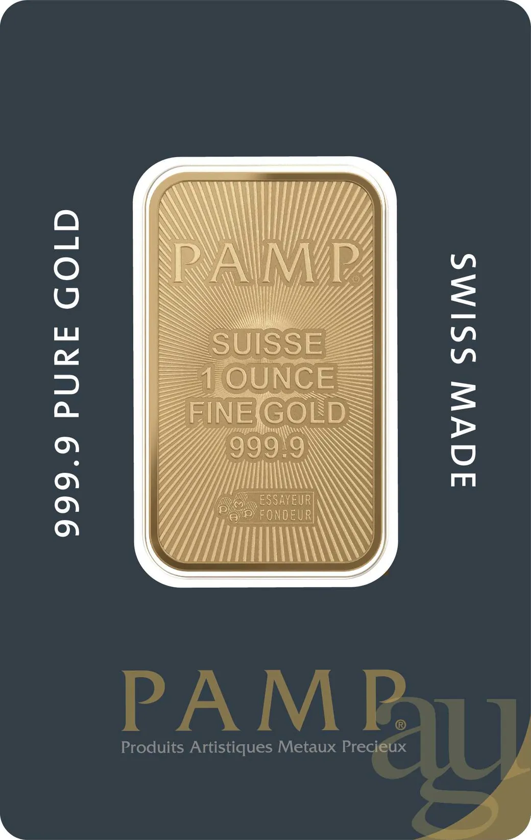 31,1 Gramm Goldbarren PAMP Swiss