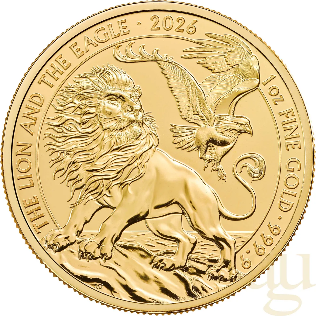 1 Unze Goldmünze The Lion and The Eagle 2026