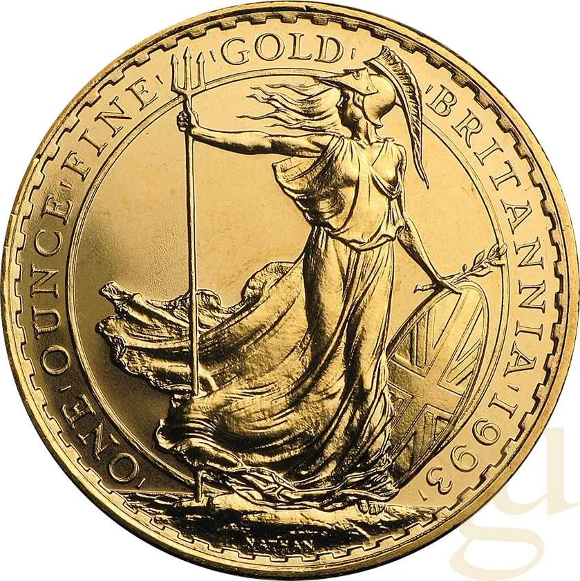 1 Unze Goldmünze Britannia 1993